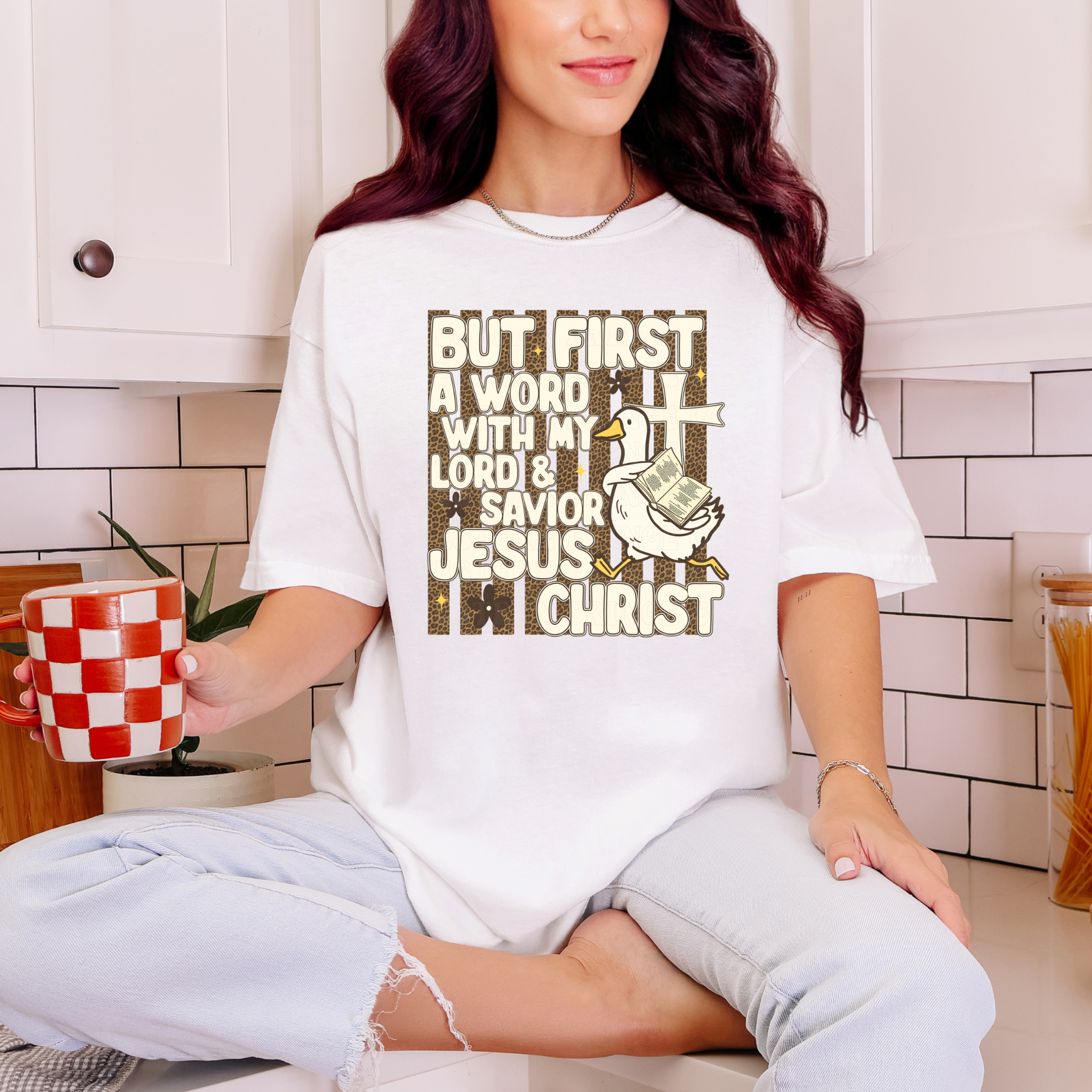 But First Jesus T-Shirt Graphic | Crewneck