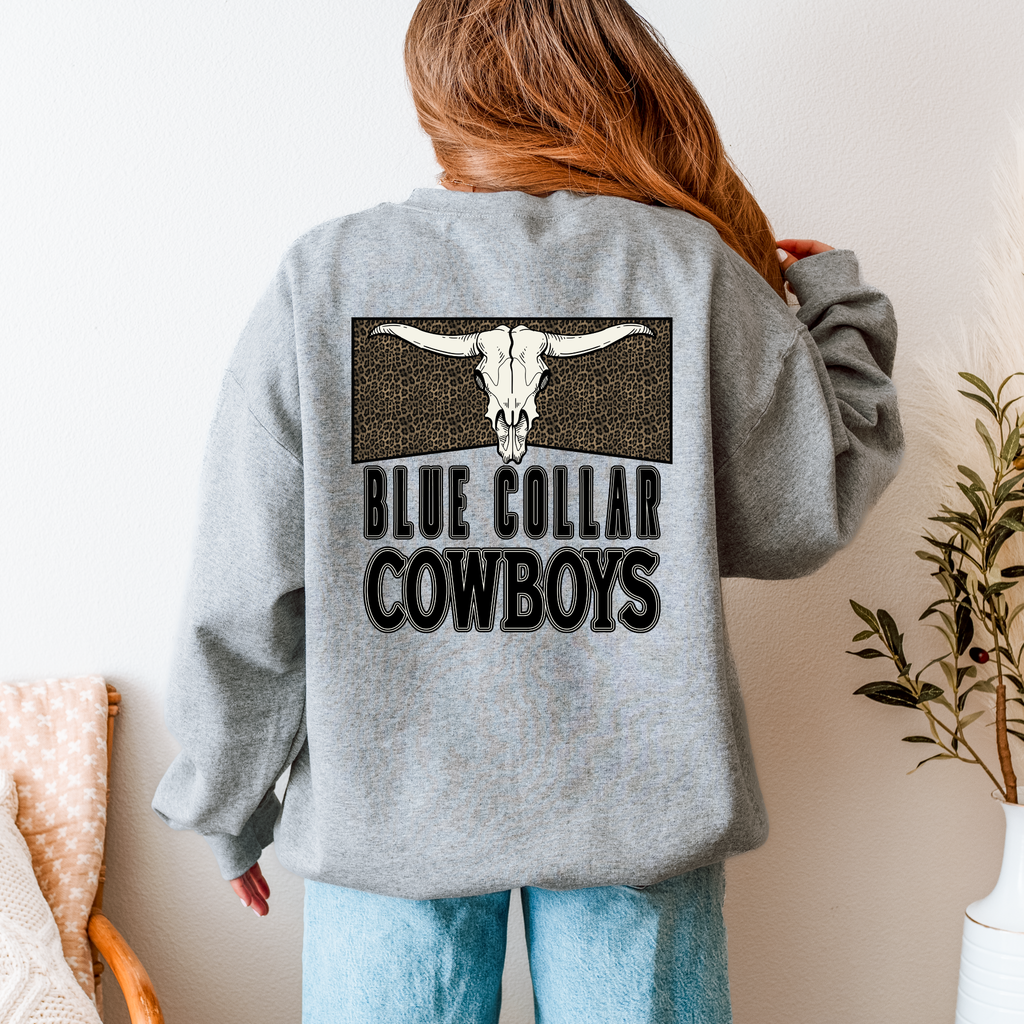 Blue Collar Cowboys Graphic T-Shirt | Crewneck