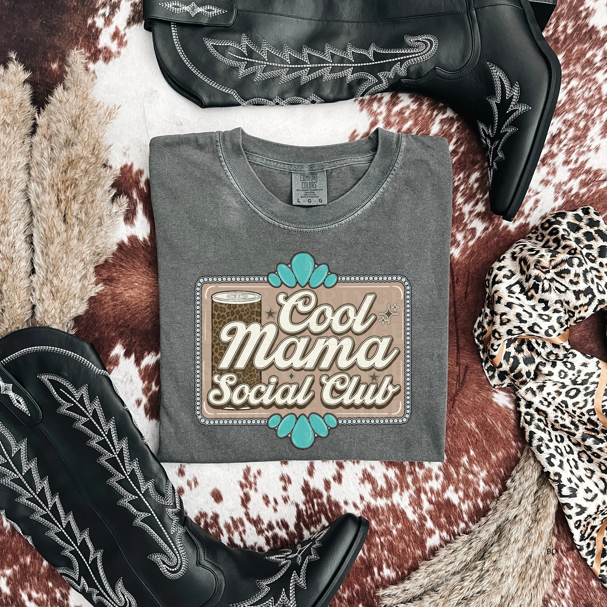 Cool Mama Social Club Graphic T-Shirt | Crewneck