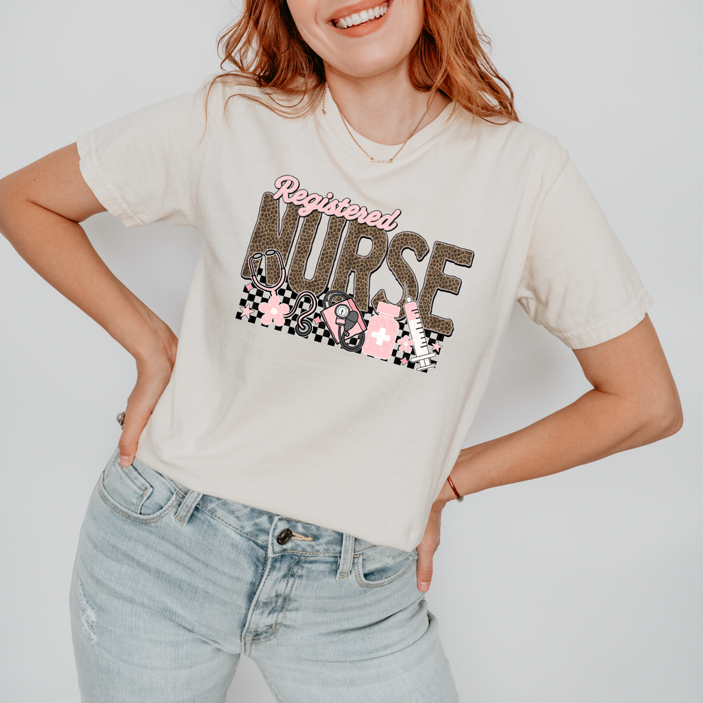 Registered Nurse T-Shirt Graphic | Crewneck |