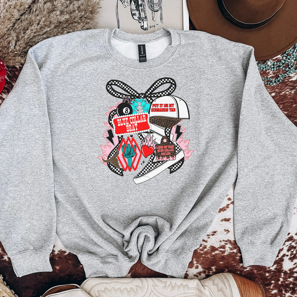 Blue Collar Graphic T-Shirt | Crewneck |