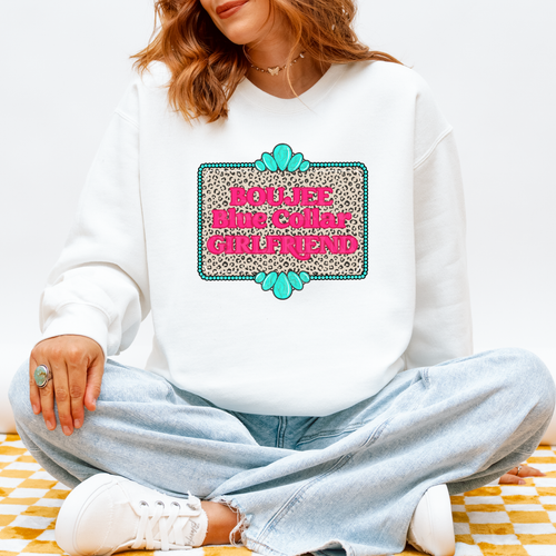 Boujee Blue Collar Girlfriend Graphic T-Shirt | Crewneck