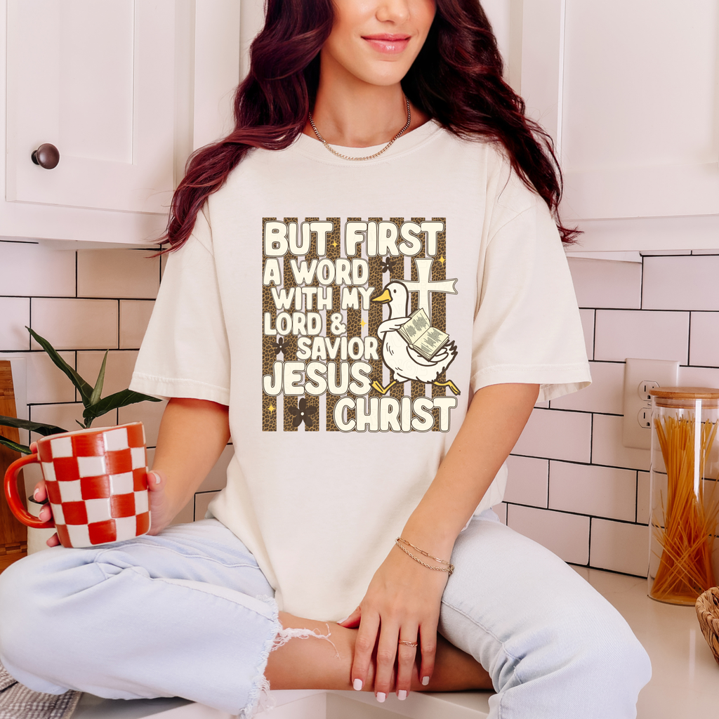 But First Jesus T-Shirt Graphic | Crewneck