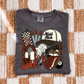 Nail Tech T-Shirt Graphic | Crewneck | Burnt Orange Version