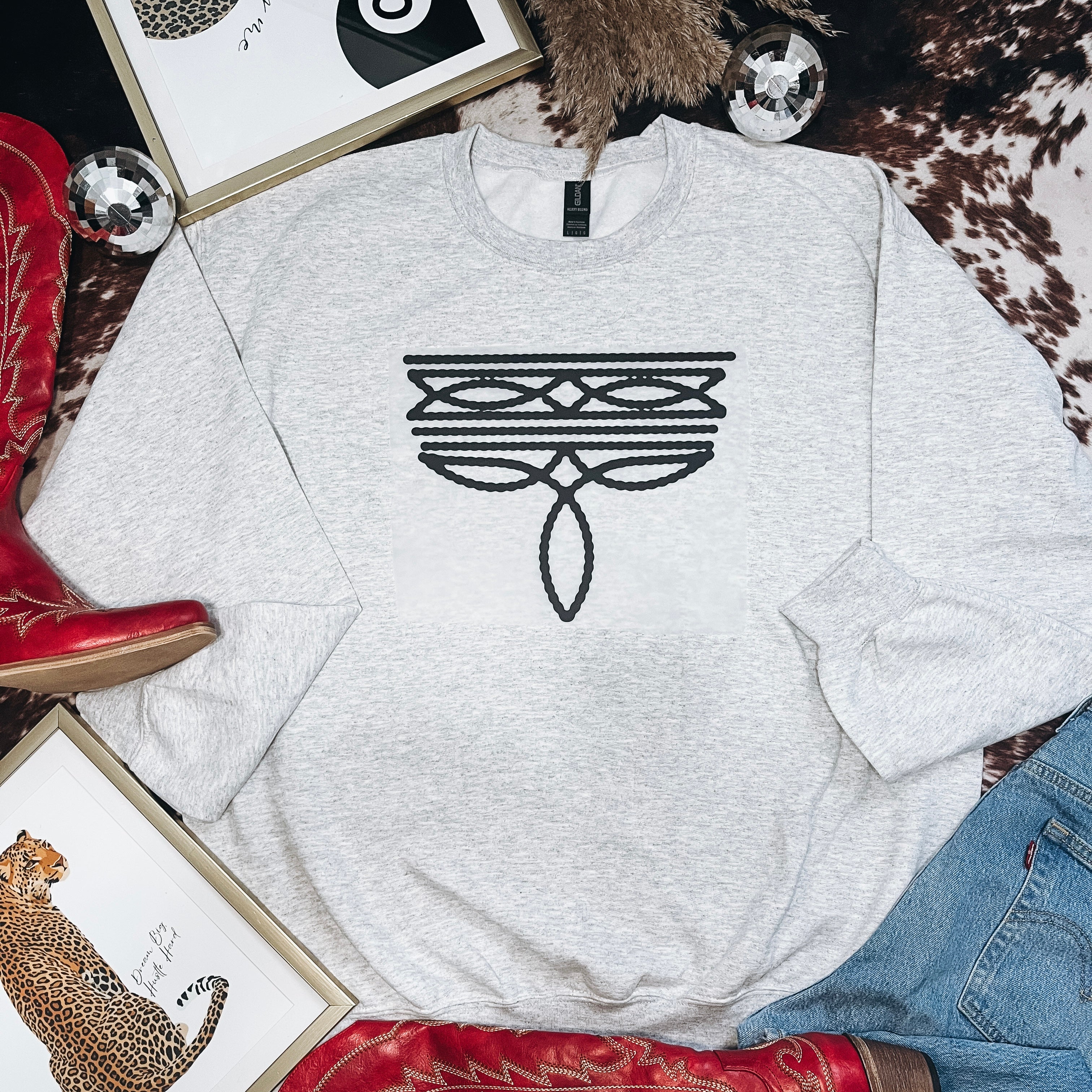 Classic Boot Stitch T-Shirt Graphic | Crewneck