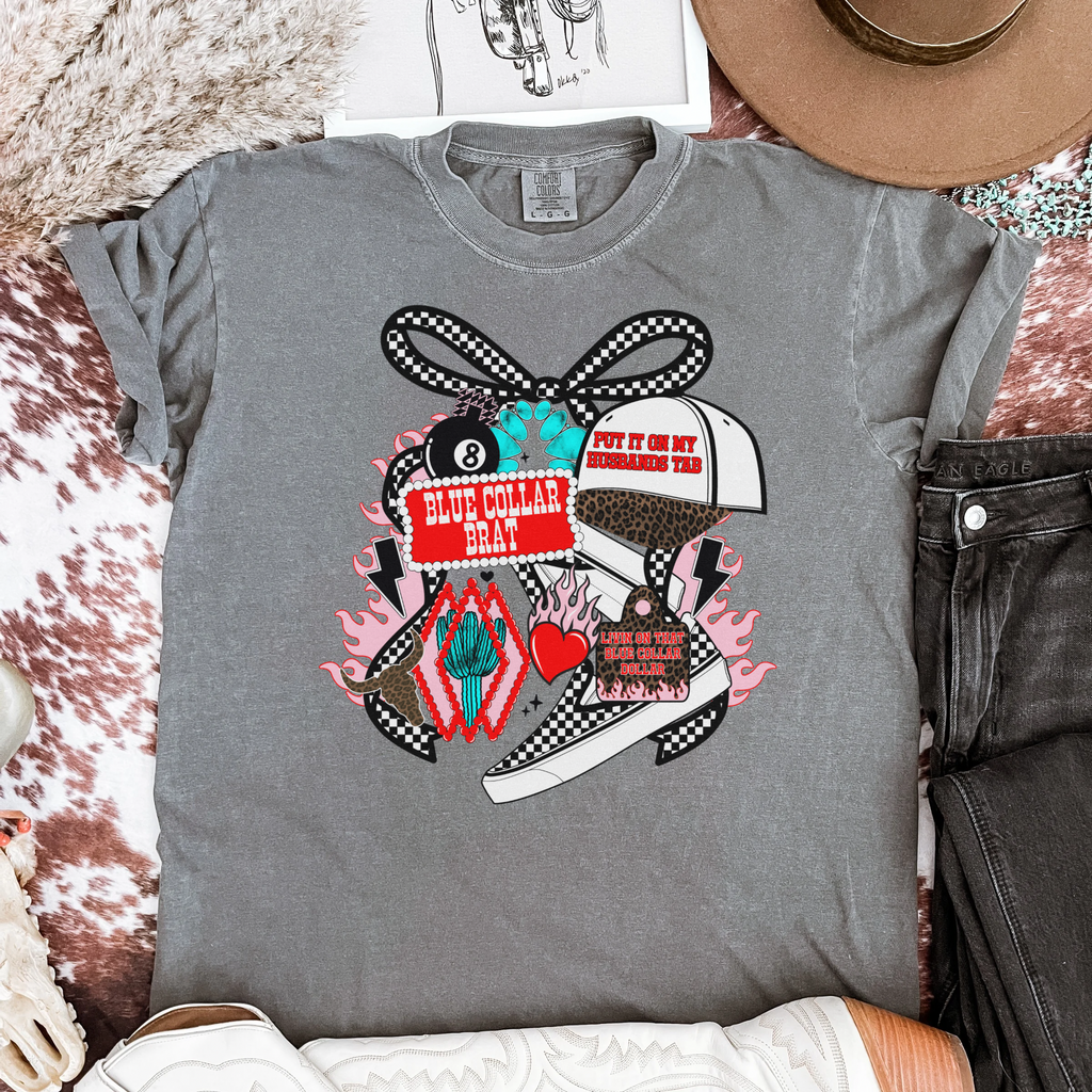 Blue Collar Graphic T-Shirt | Crewneck |