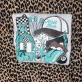 Nail Tech T-Shirt Graphic | Crewneck | Turquoise Version