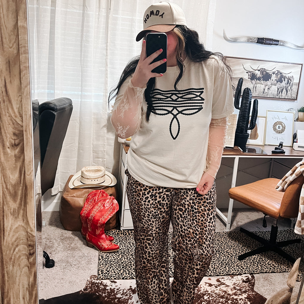 Classic Boot Stitch T-Shirt Graphic | Crewneck