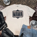Leopard Print Mama T-Shirt Graphic | Crewneck