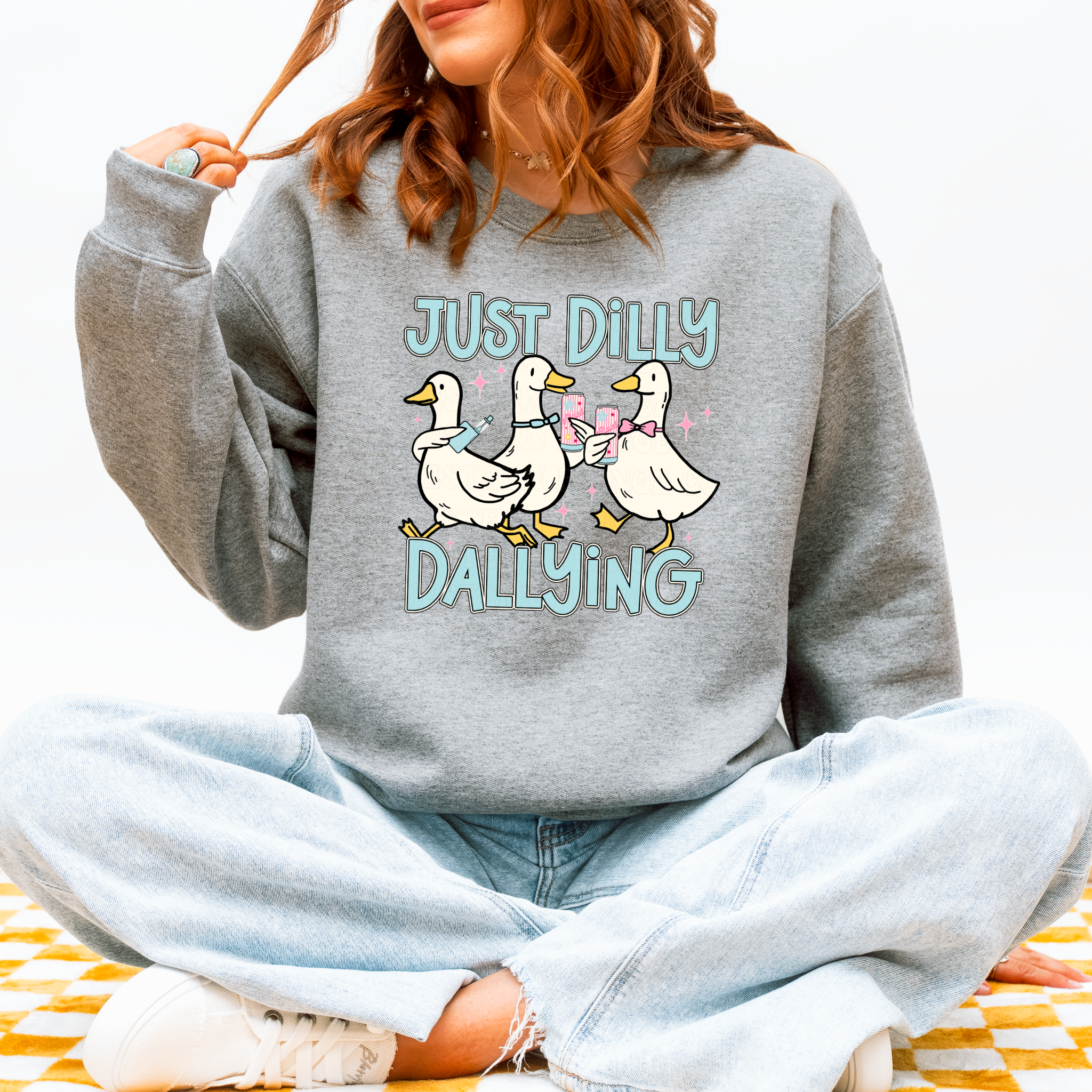 Just Dilly Dallying T-Shirt Graphic | Crewneck |