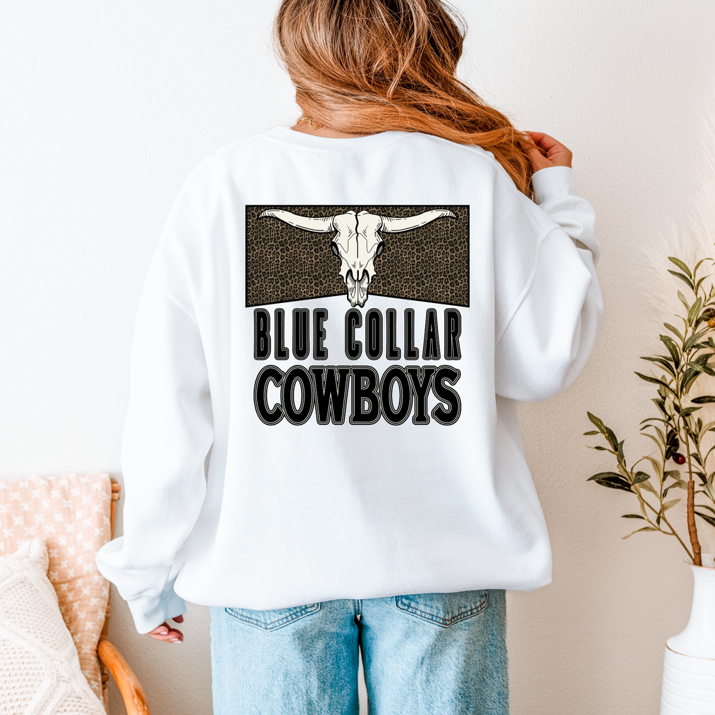Blue Collar Cowboys Graphic T-Shirt | Crewneck