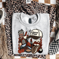 Makeup Artist T-Shirt Graphic | Crewneck | Burnt Orange Version