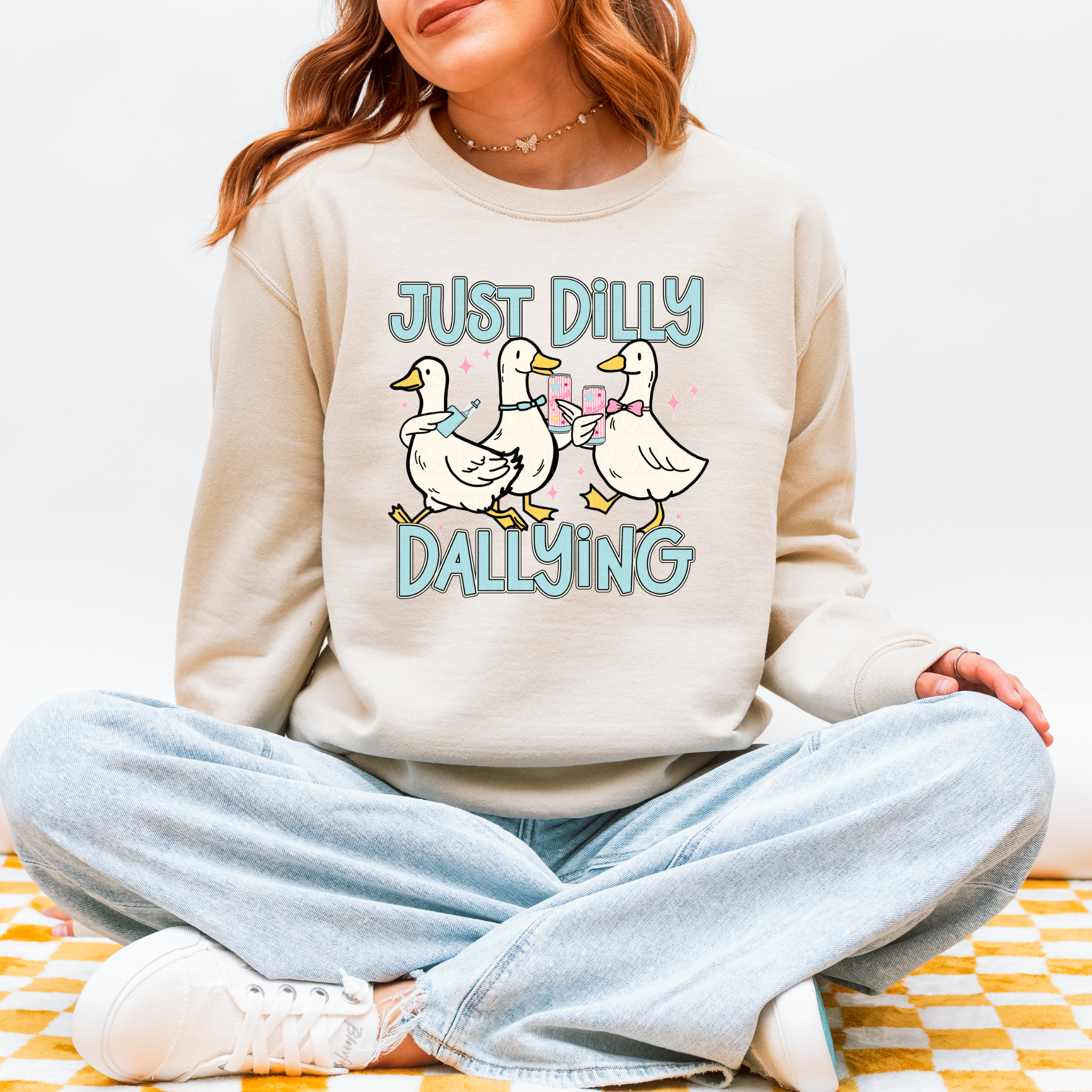 Just Dilly Dallying T-Shirt Graphic | Crewneck |
