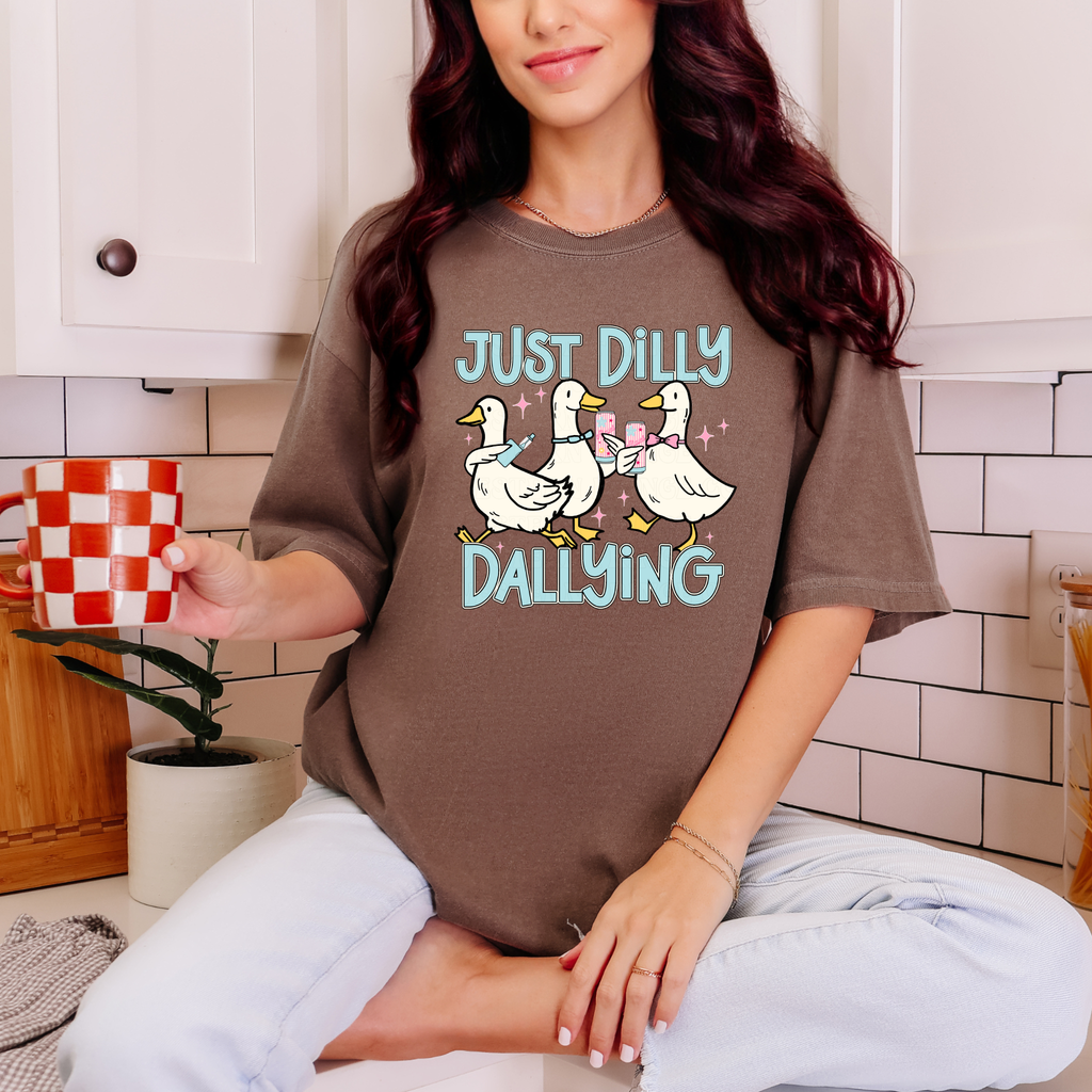 Just Dilly Dallying T-Shirt Graphic | Crewneck |