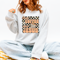 Iced Coffee And Jesus Graphic T-Shirt | Crewneck
