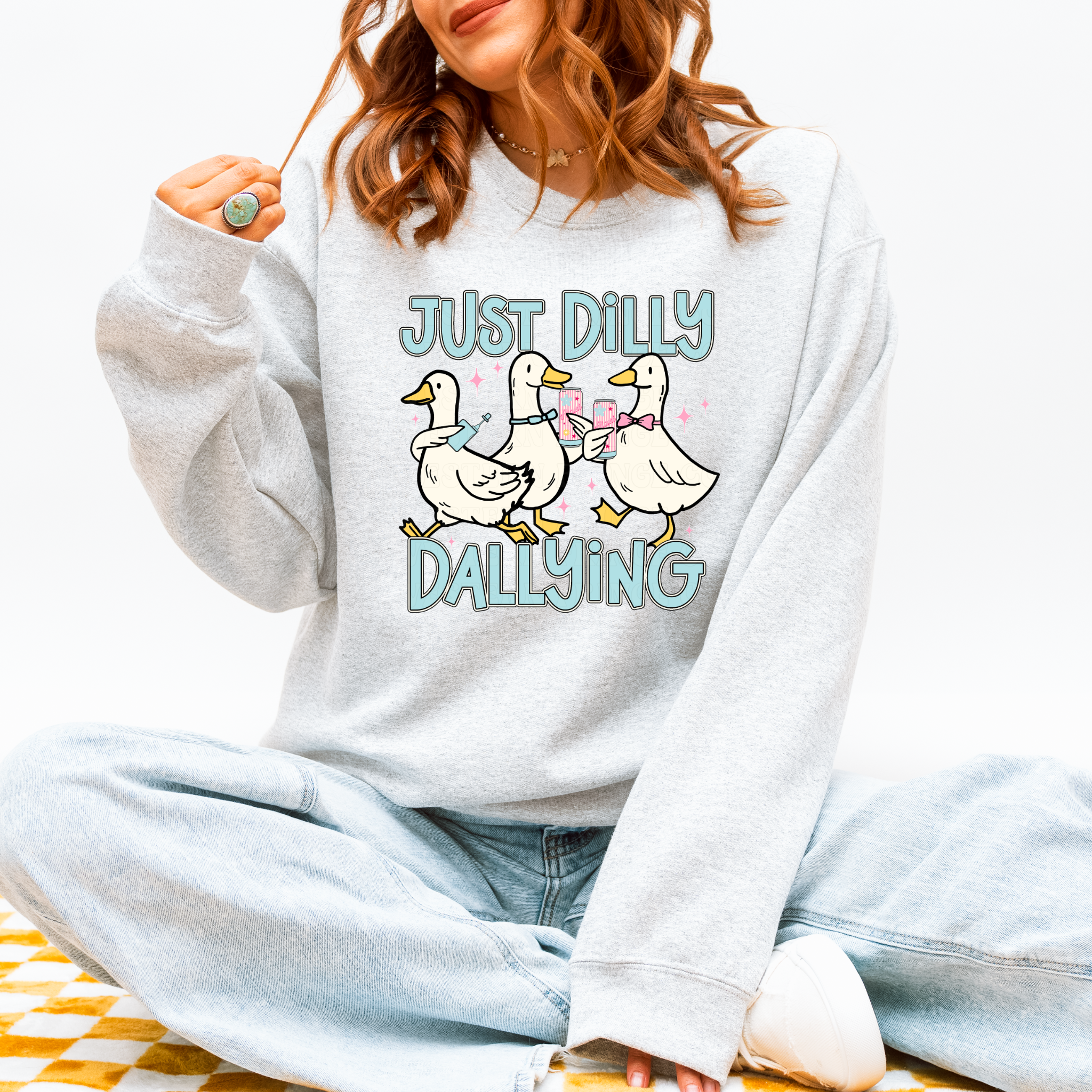 Just Dilly Dallying T-Shirt Graphic | Crewneck |