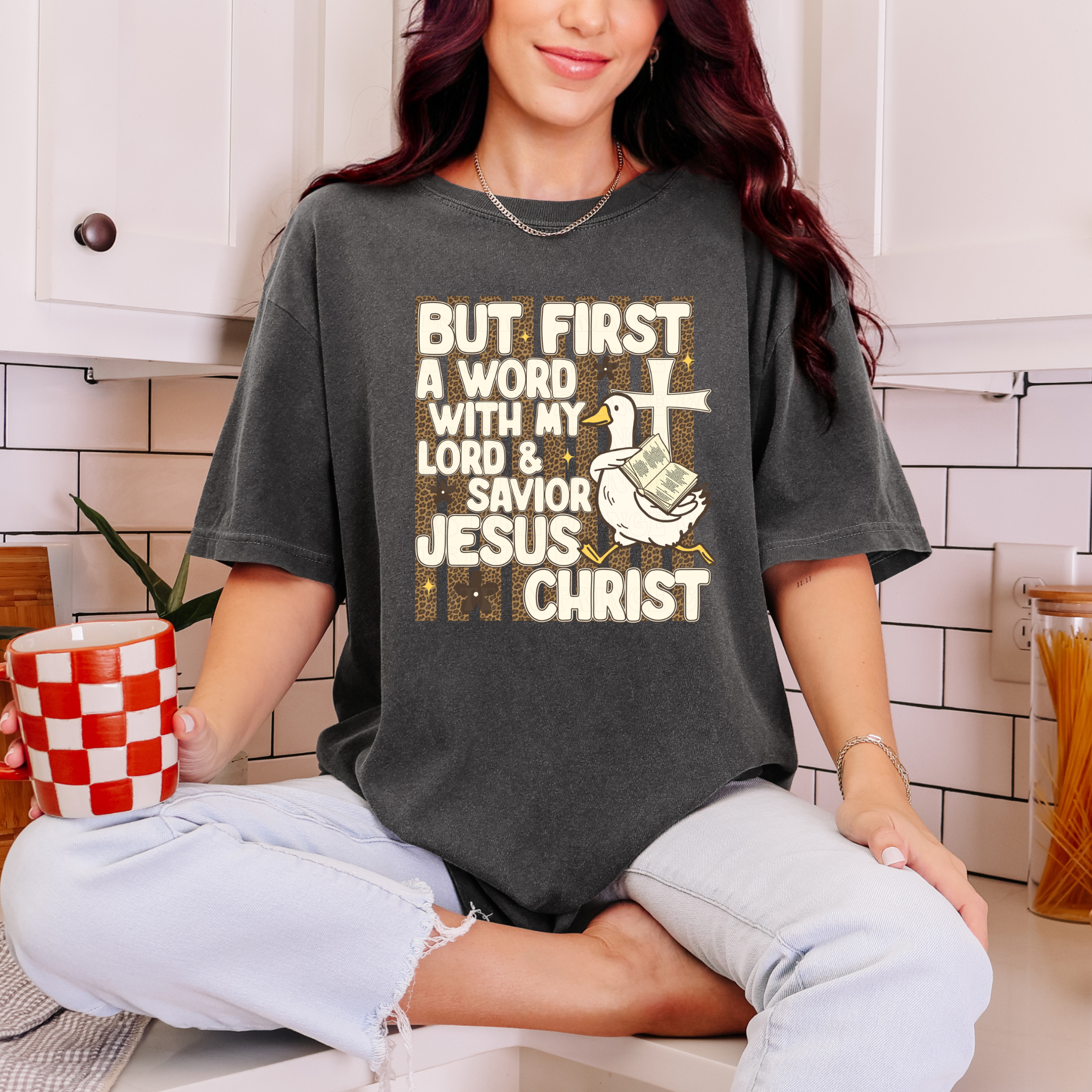 But First Jesus T-Shirt Graphic | Crewneck