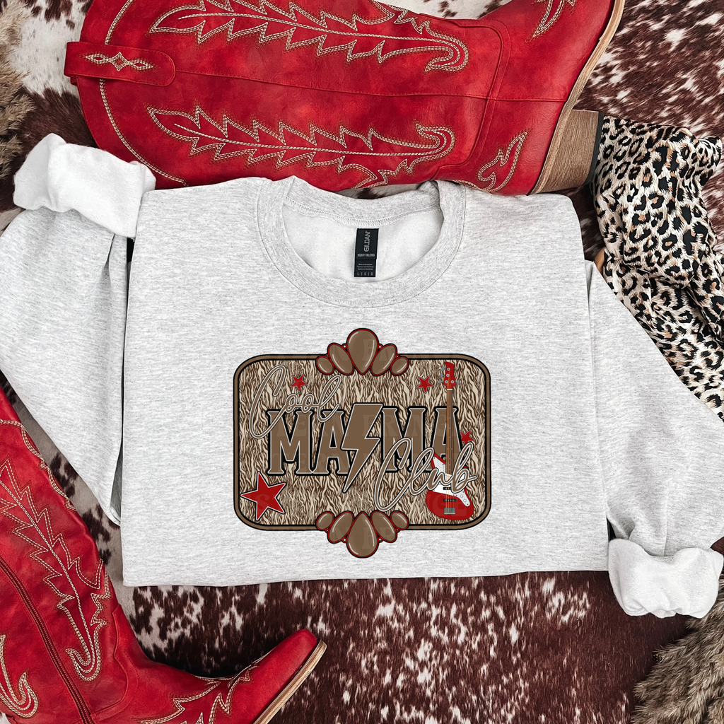 Cool Mama Club Graphic T-Shirt | Crewneck