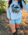 Blue Collar Collage Graphic T-Shirt | Crewneck