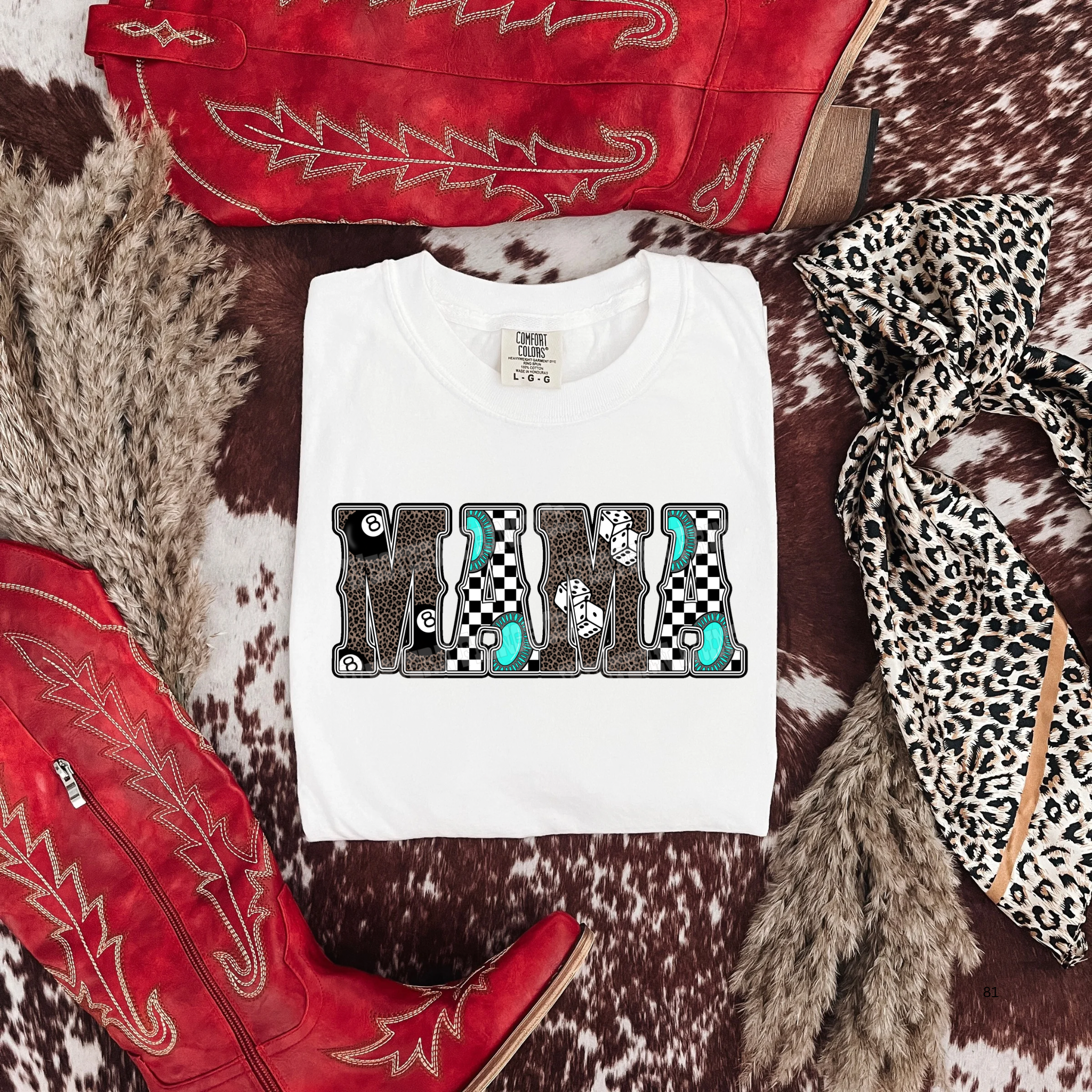 Western Mama Graphic T-Shirt | Crewneck