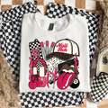 Nail Tech T-Shirt Graphic | Crewneck | Hot Pink Version