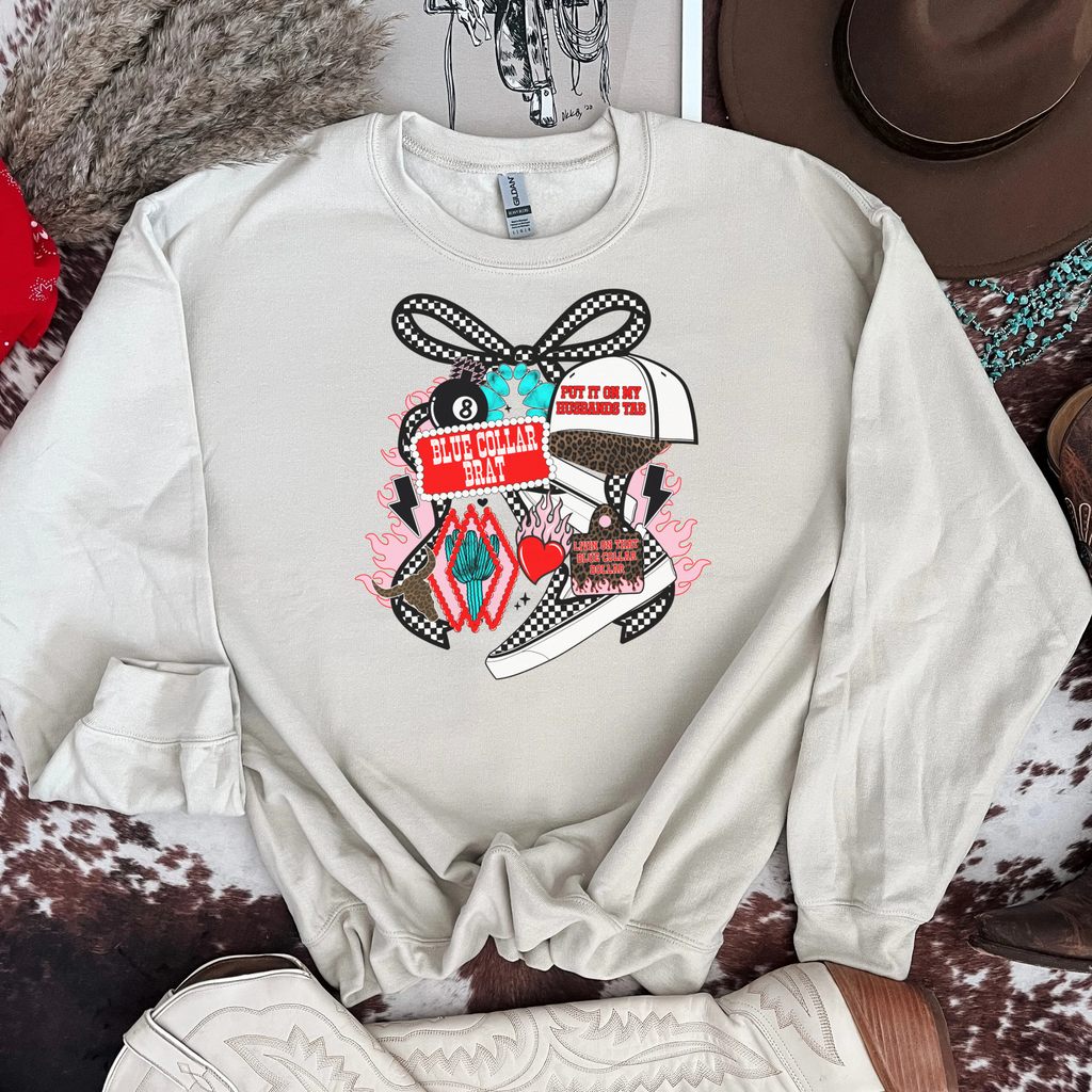 Blue Collar Graphic T-Shirt | Crewneck |
