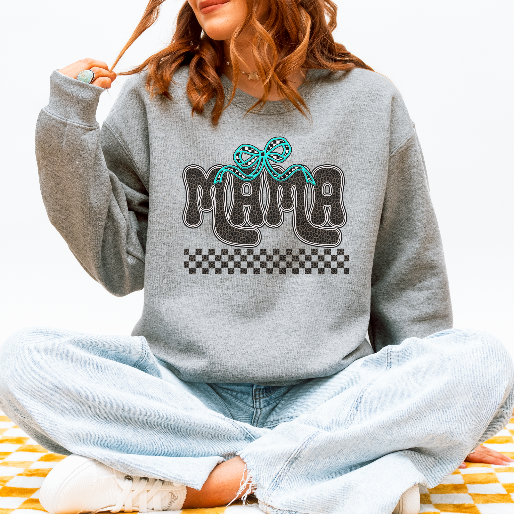 Leopard Mama T-Shirt Graphic | Crewneck |