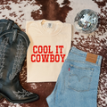 Cool It Cowboy T-Shirt Graphic | Crewneck