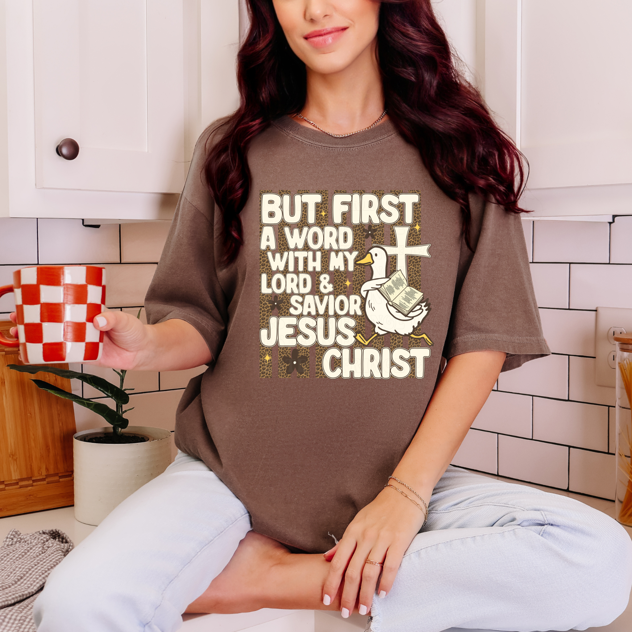 But First Jesus T-Shirt Graphic | Crewneck