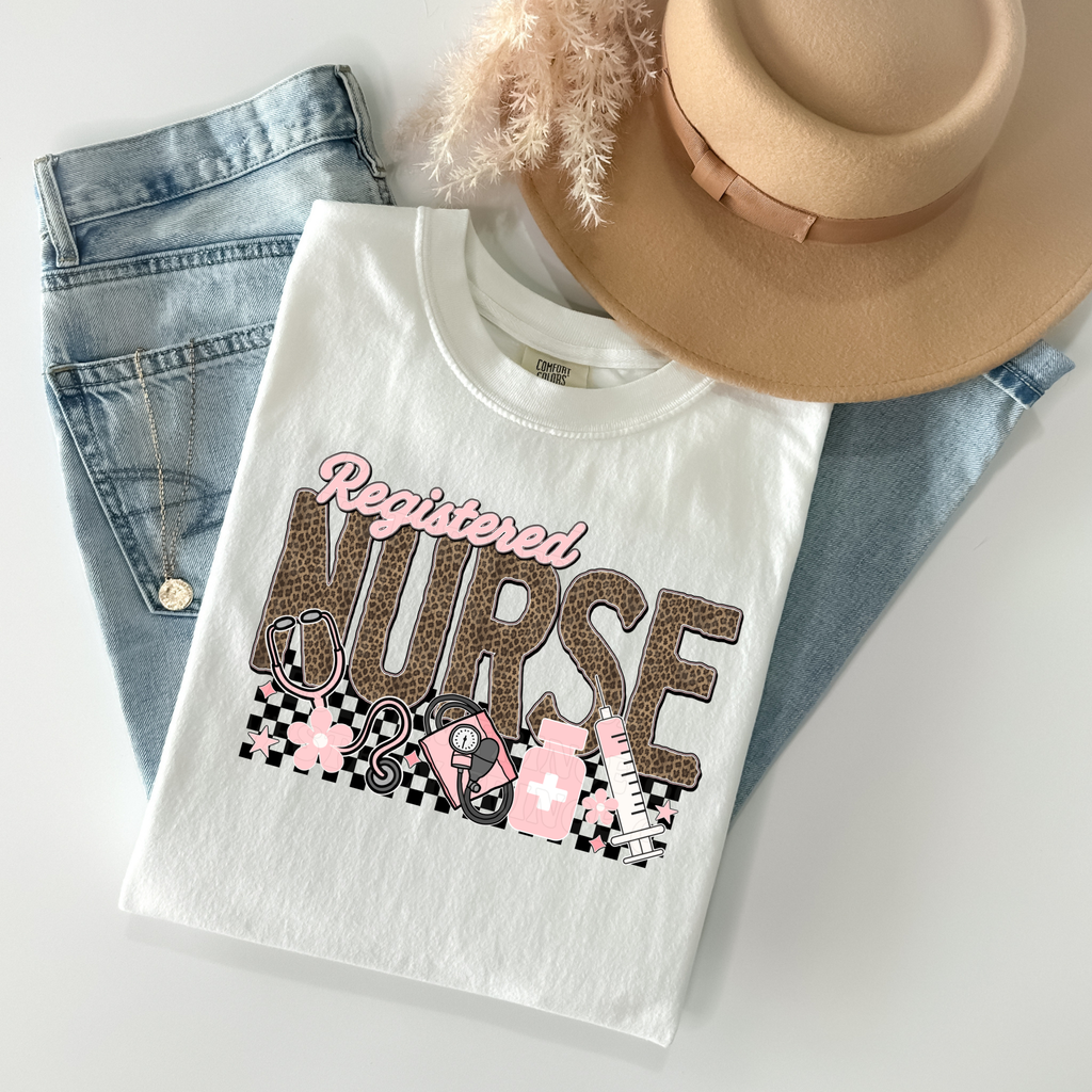 Registered Nurse T-Shirt Graphic | Crewneck |