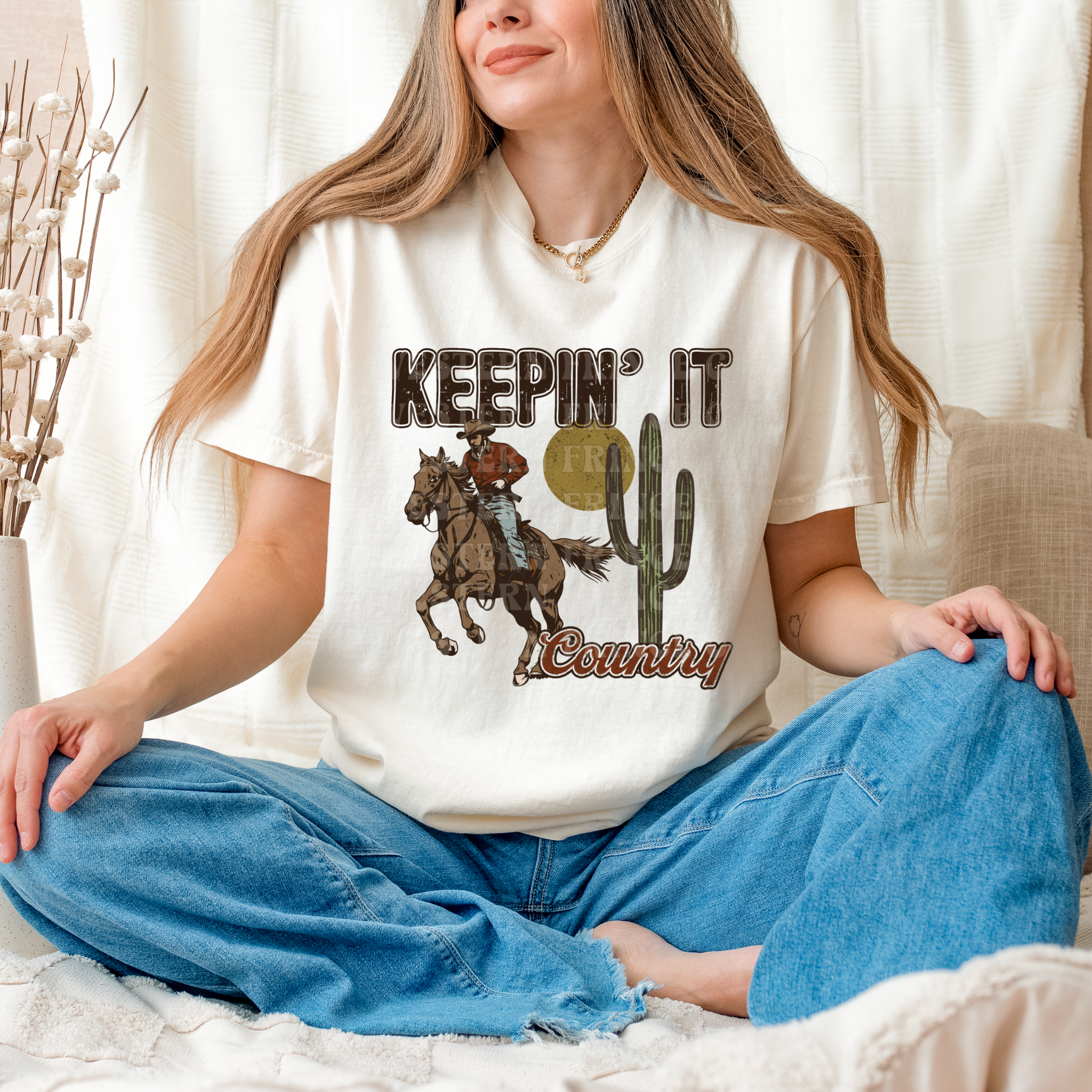 Keepin’ It Country Graphic T-Shirt | Crewneck