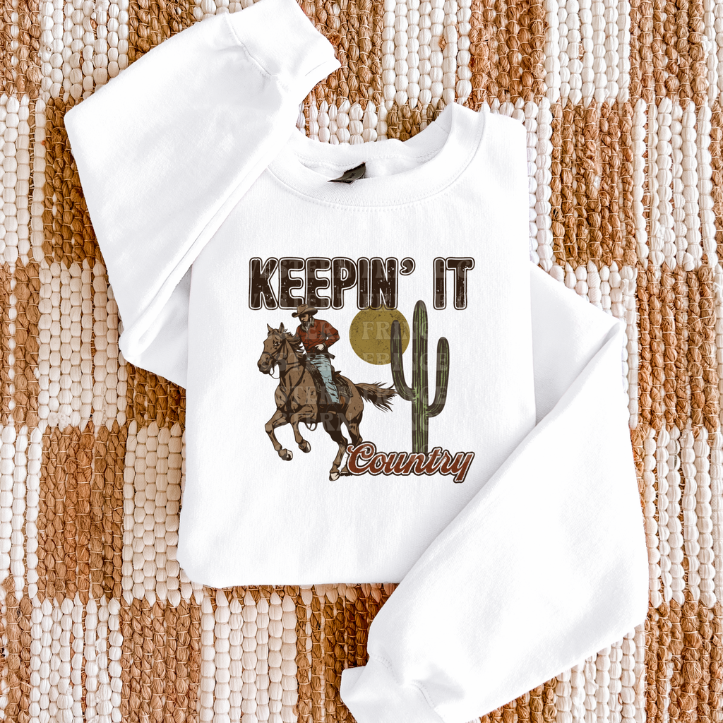 Keepin’ It Country Graphic T-Shirt | Crewneck