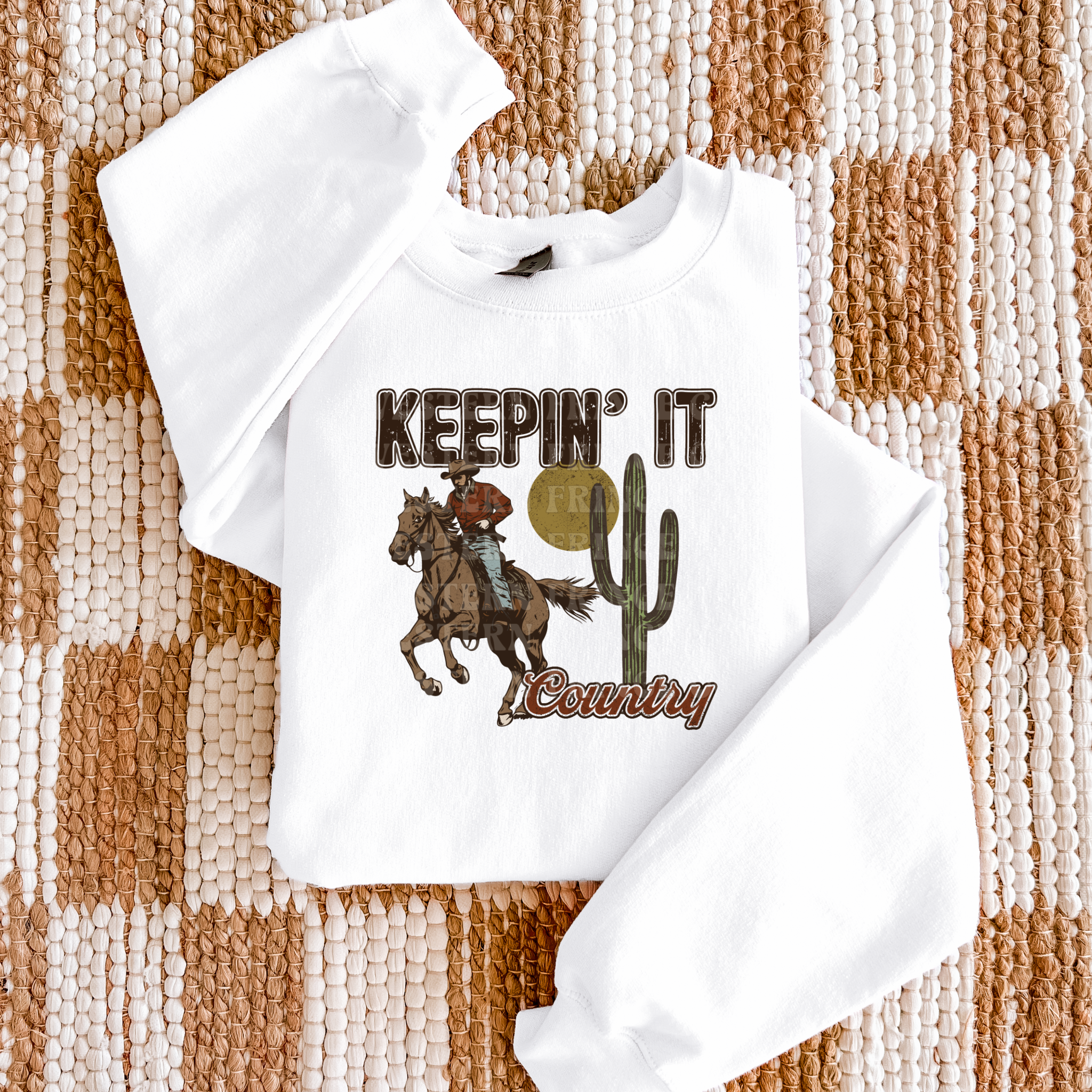 Keepin’ It Country Graphic T-Shirt | Crewneck