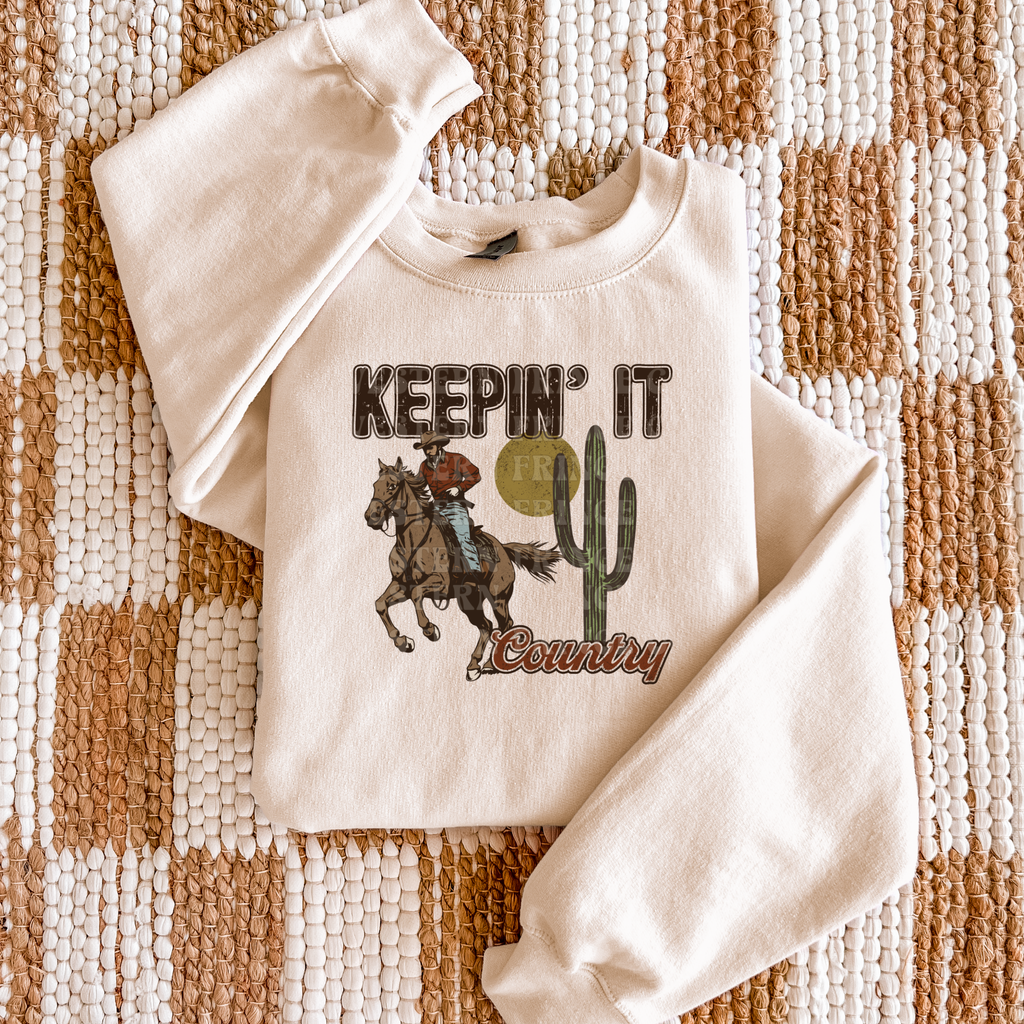 Keepin’ It Country Graphic T-Shirt | Crewneck