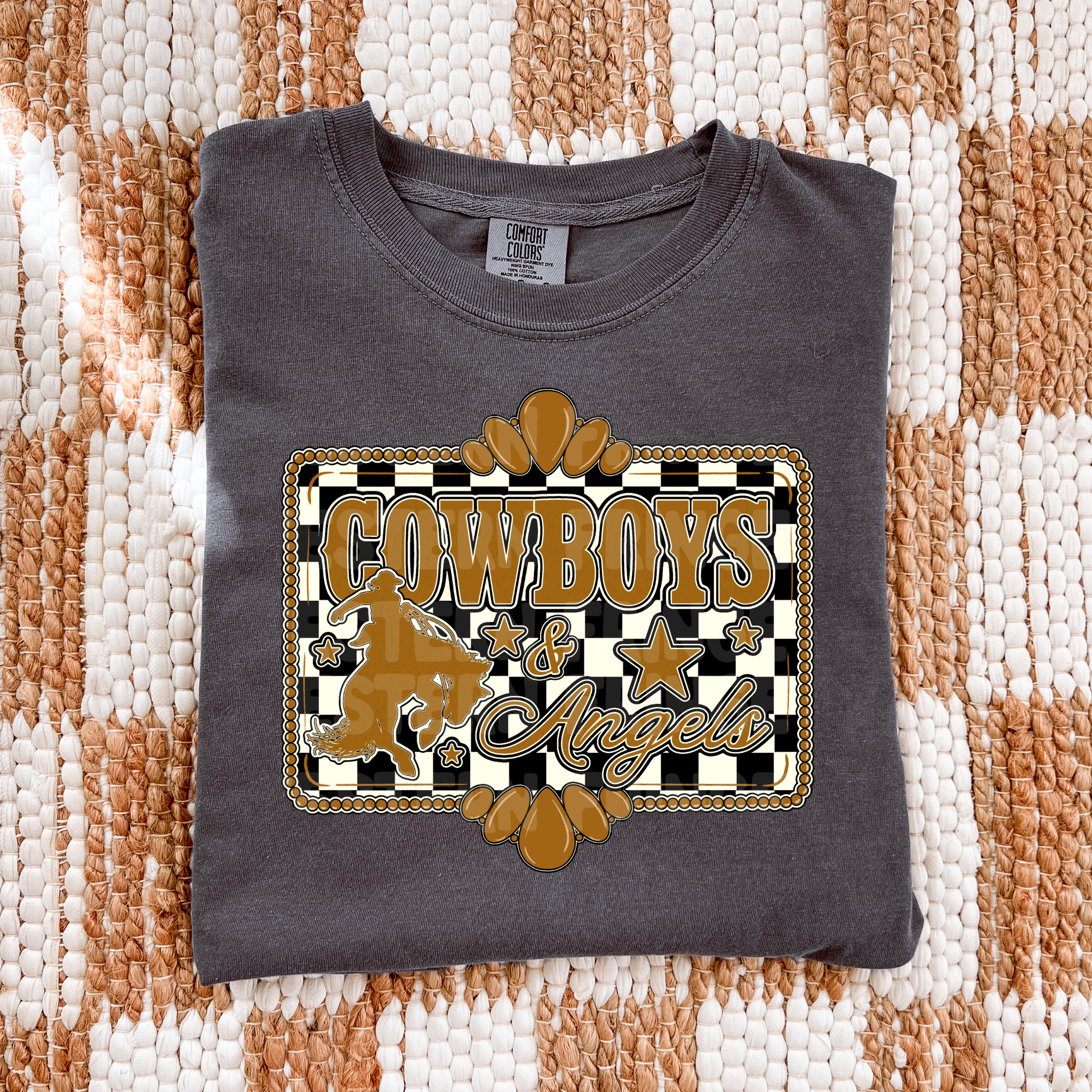 Cowboys & Angels Graphic T-Shirt | Crewneck