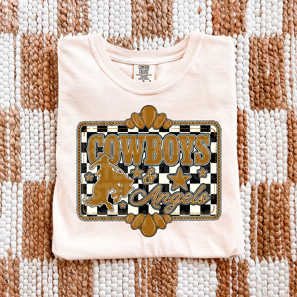 Cowboys & Angels Graphic T-Shirt | Crewneck