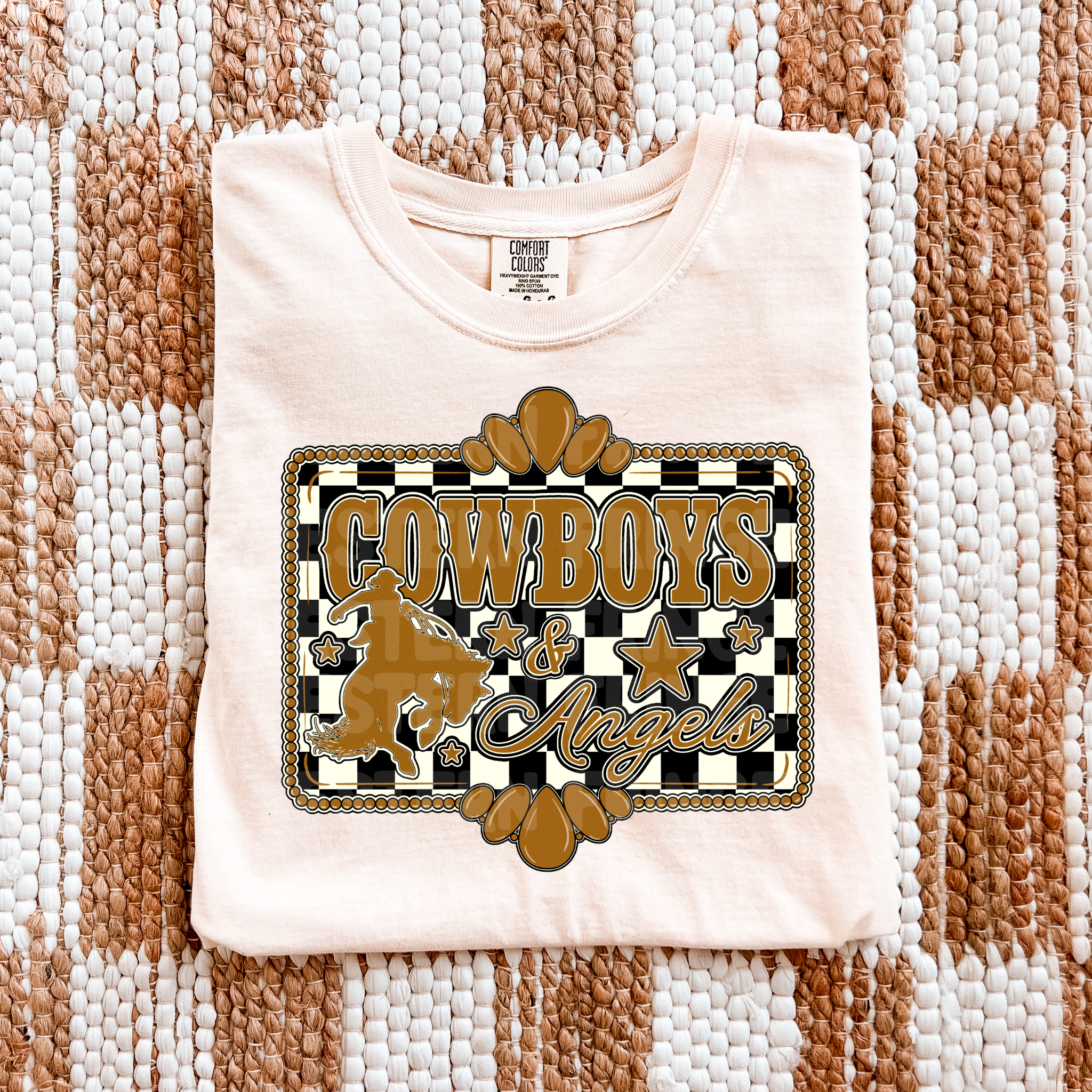 Cowboys & Angels Graphic T-Shirt | Crewneck