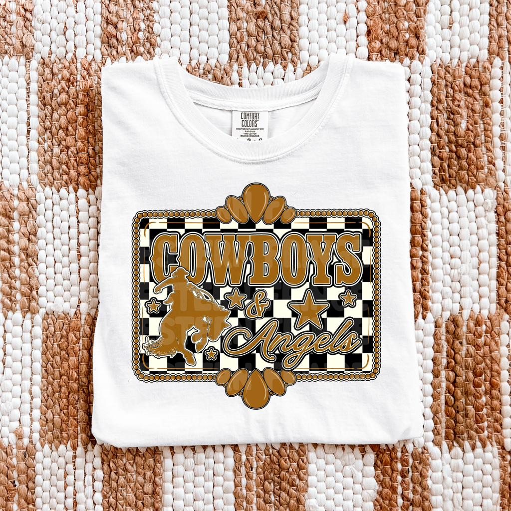 Cowboys & Angels Graphic T-Shirt | Crewneck