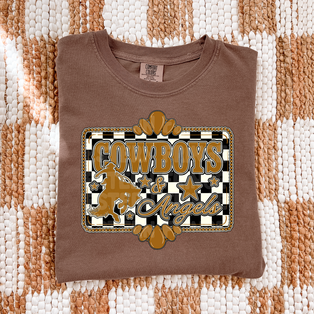 Cowboys & Angels Graphic T-Shirt | Crewneck