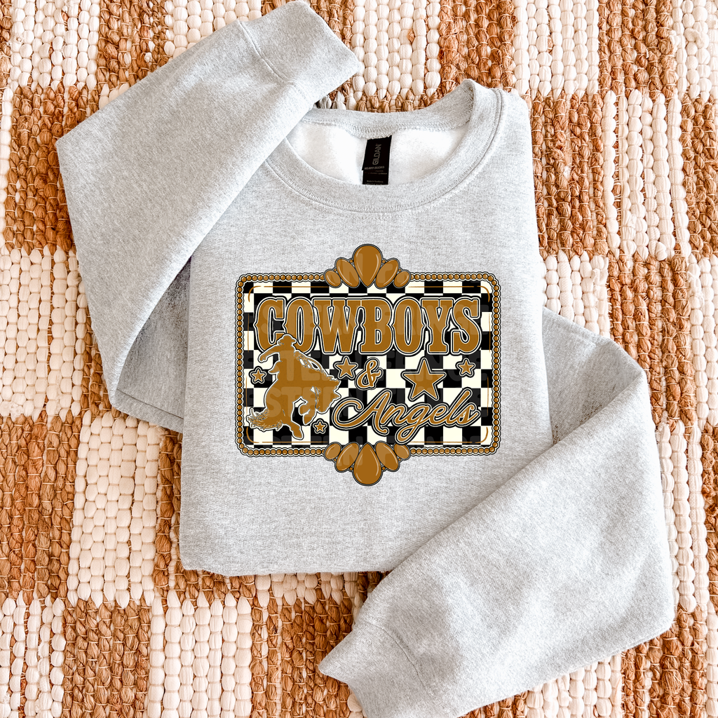 Cowboys & Angels Graphic T-Shirt | Crewneck