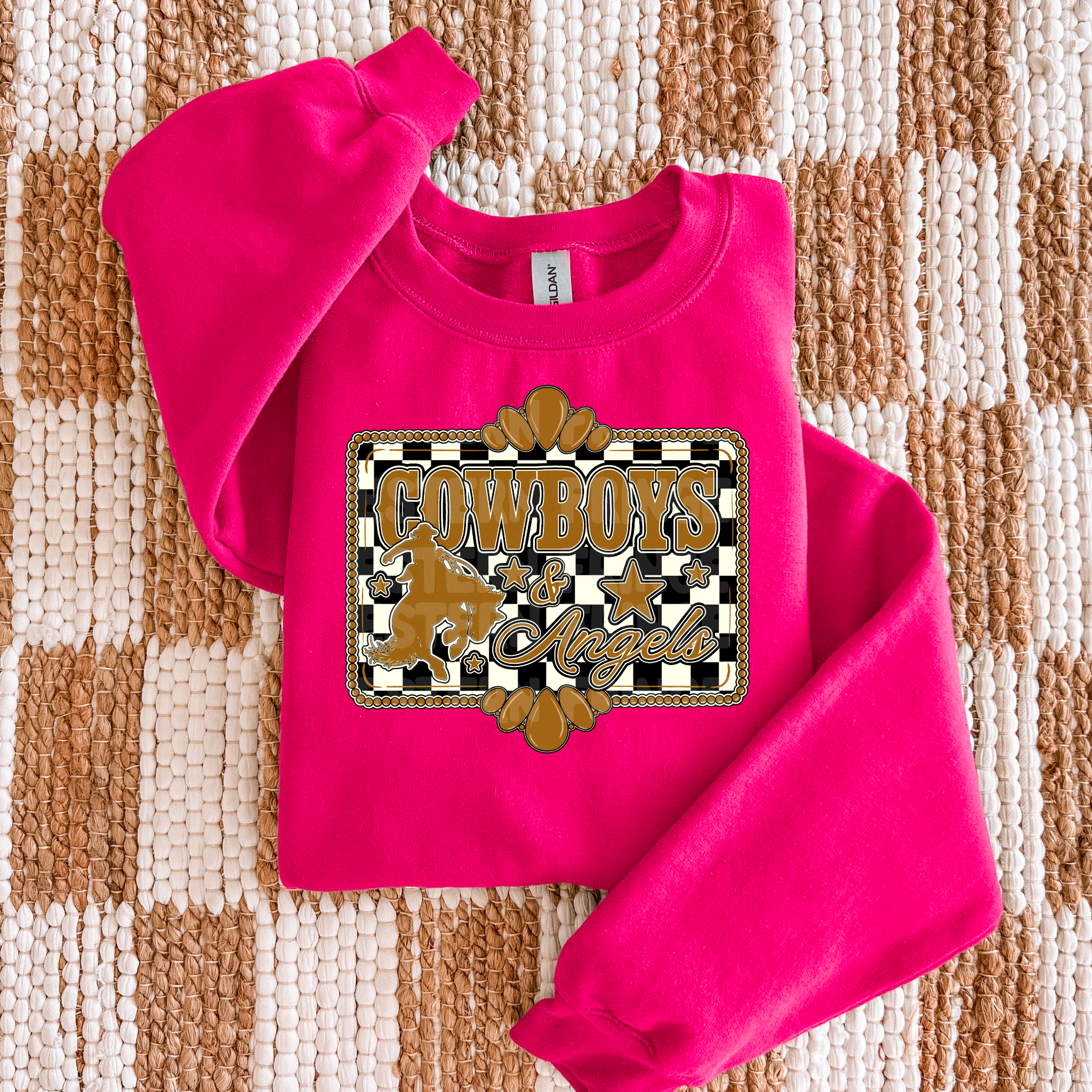 Cowboys & Angels Graphic T-Shirt | Crewneck