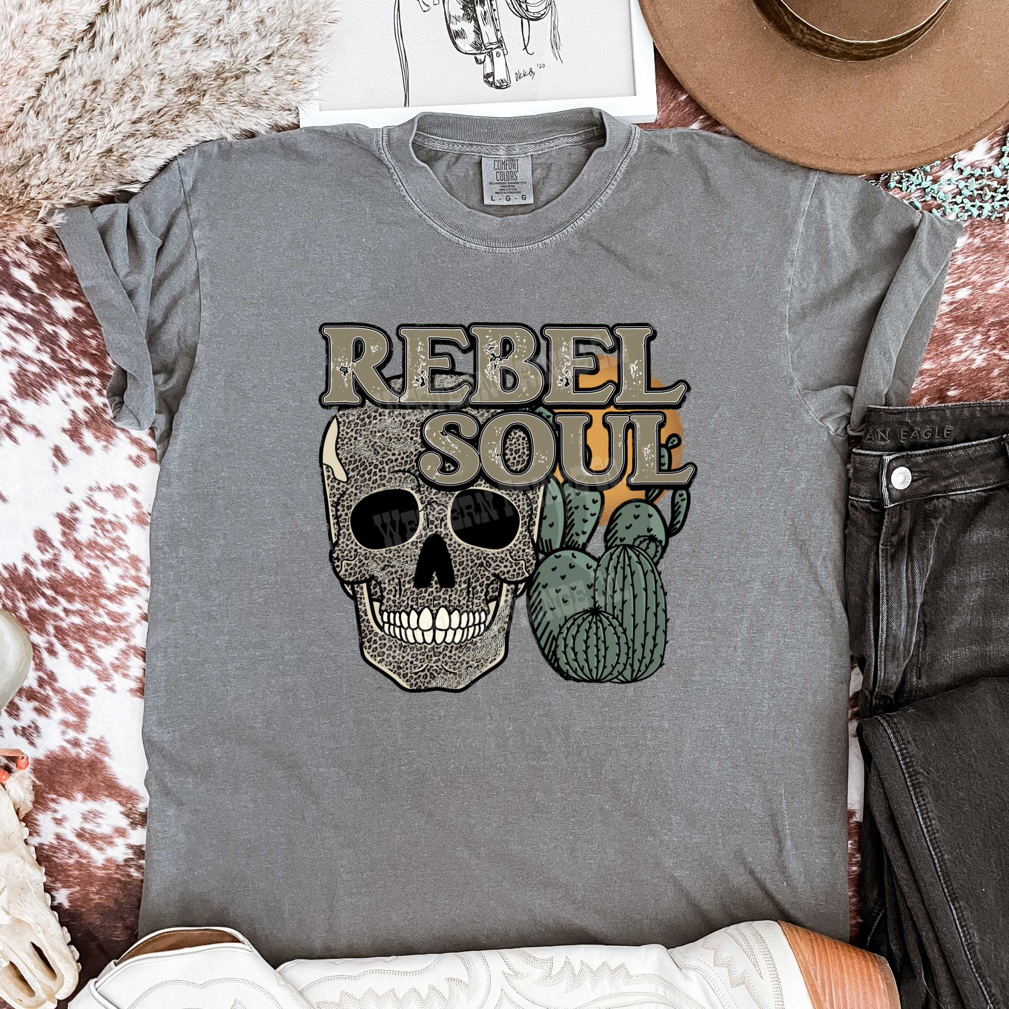 Rebel Soul T-Shirt Graphic | Crewneck