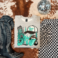 Lash Tech T-Shirt Graphic | Crewneck | Turquoise Version