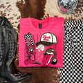 Lash Tech T-Shirt Graphic | Crewneck | Hot Pink Version