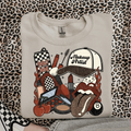 Makeup Artist T-Shirt Graphic | Crewneck | Burnt Orange Version