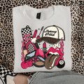Makeup Artist T-Shirt Graphic | Crewneck | Hot Pink Version