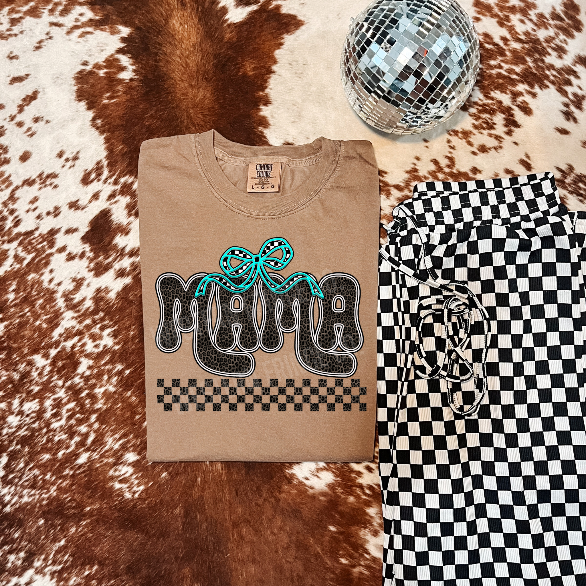 Leopard Mama T-Shirt Graphic | Crewneck |