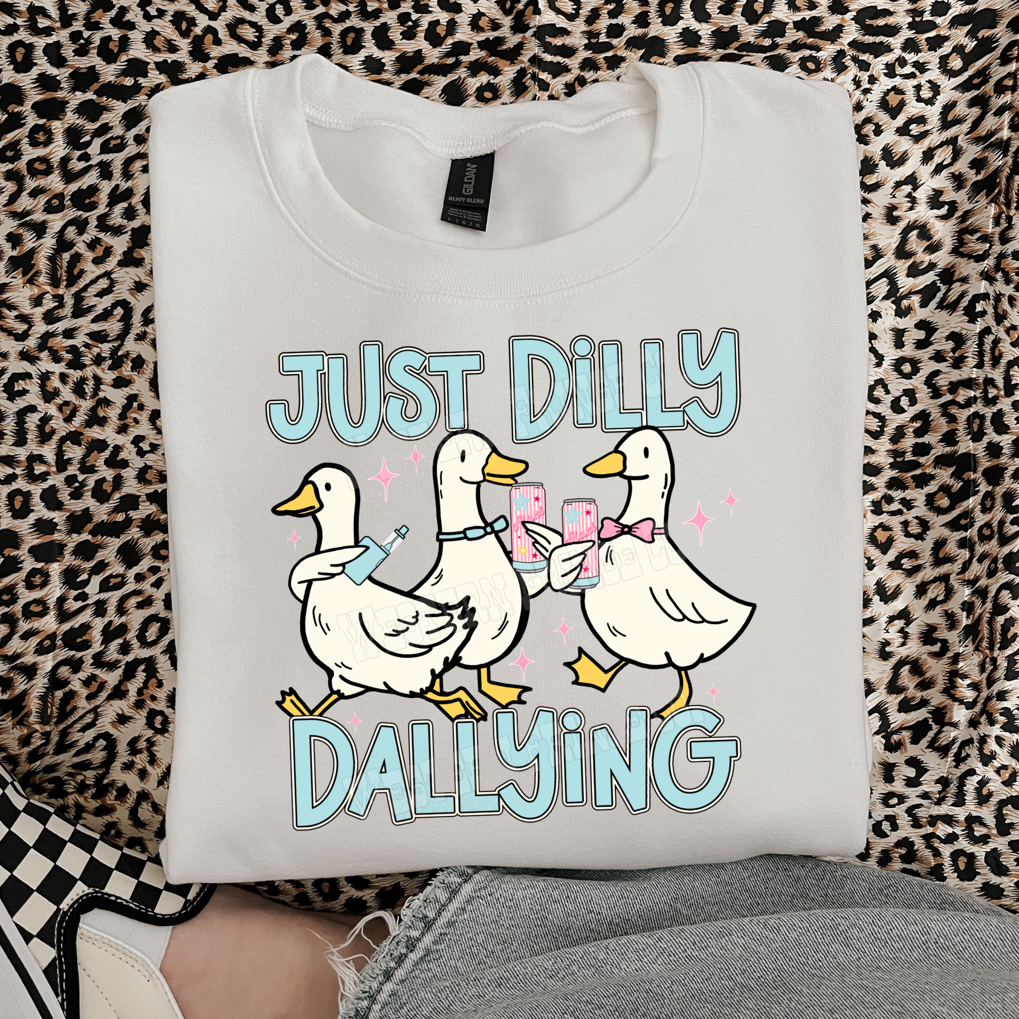 Just Dilly Dallying T-Shirt Graphic | Crewneck |
