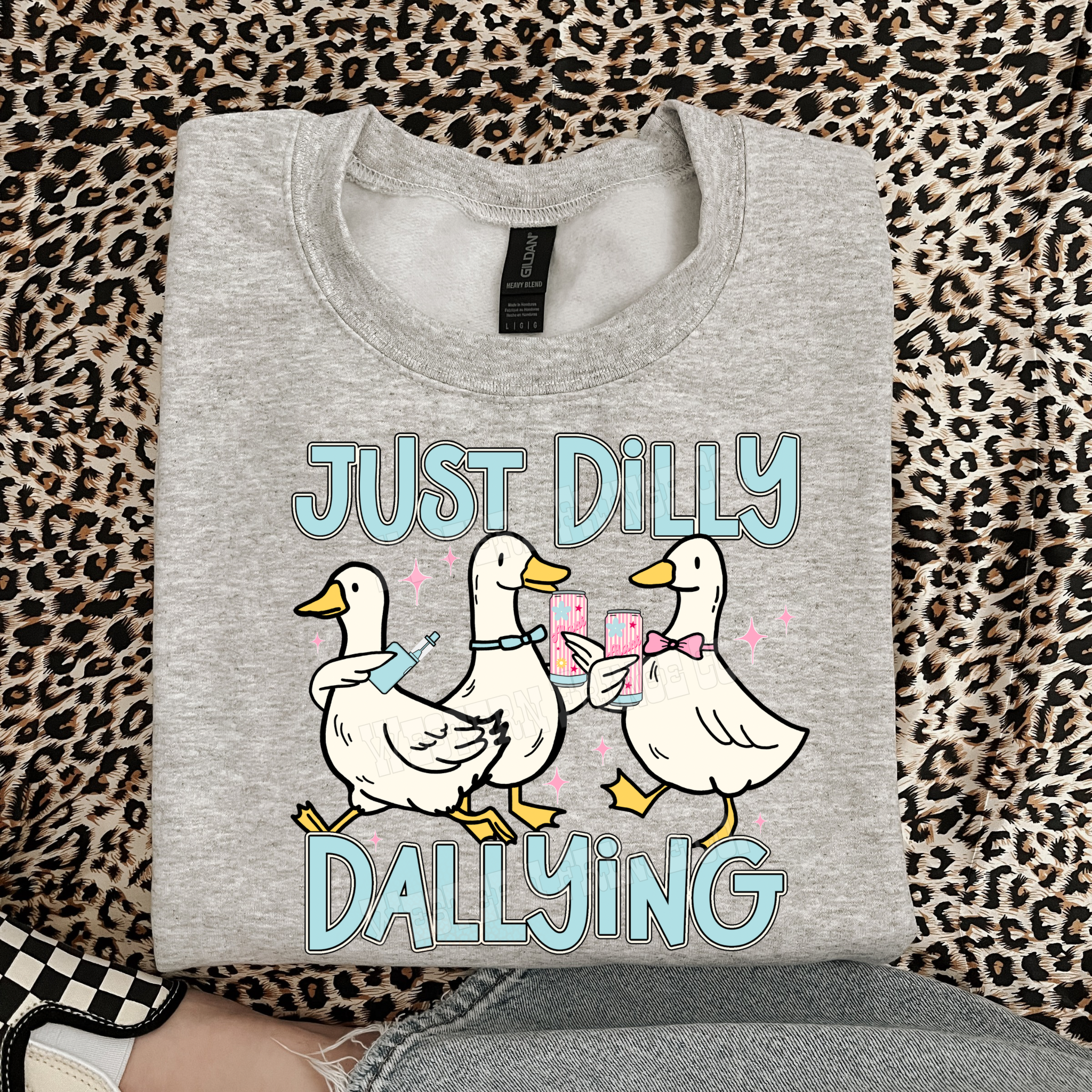 Just Dilly Dallying T-Shirt Graphic | Crewneck |