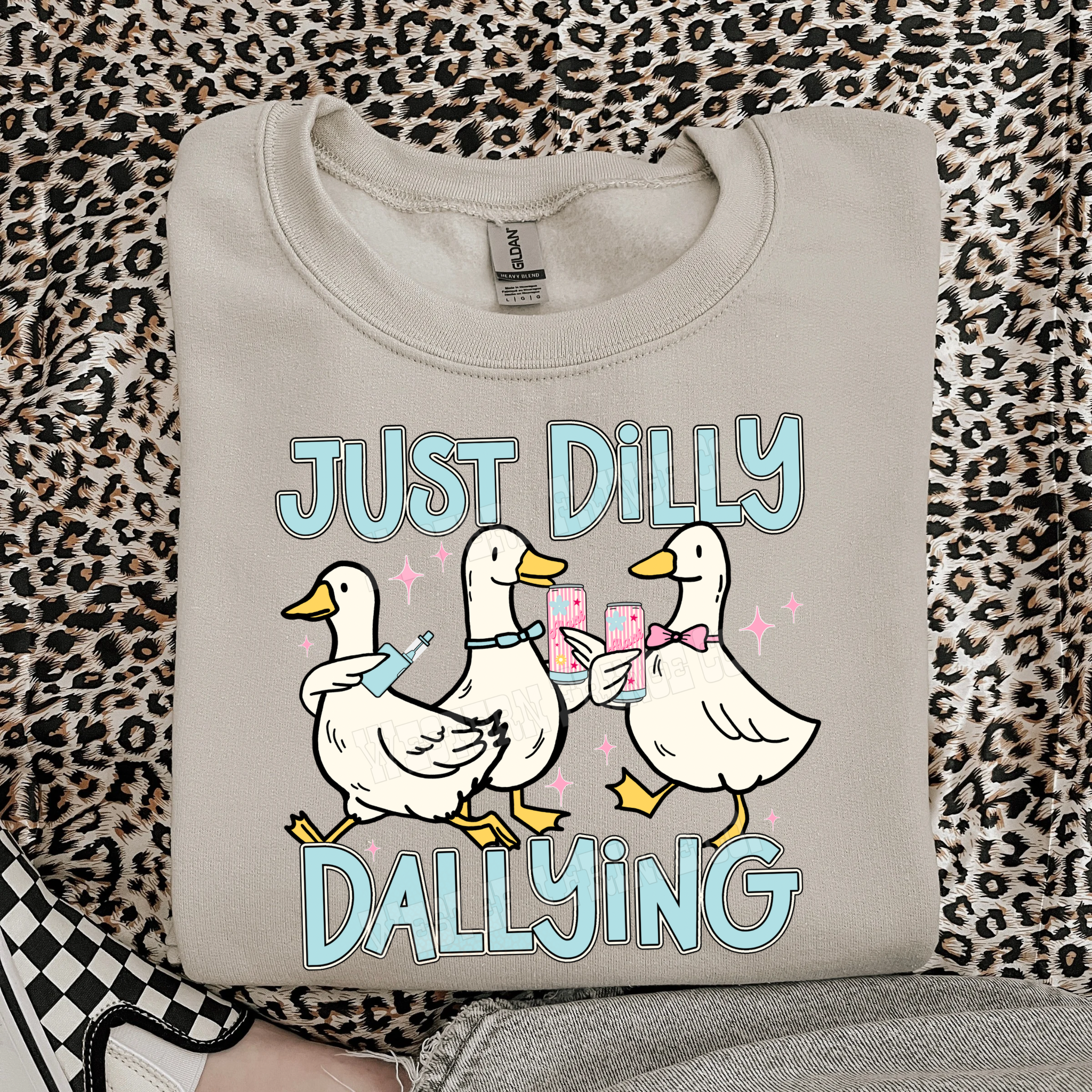 Just Dilly Dallying T-Shirt Graphic | Crewneck |